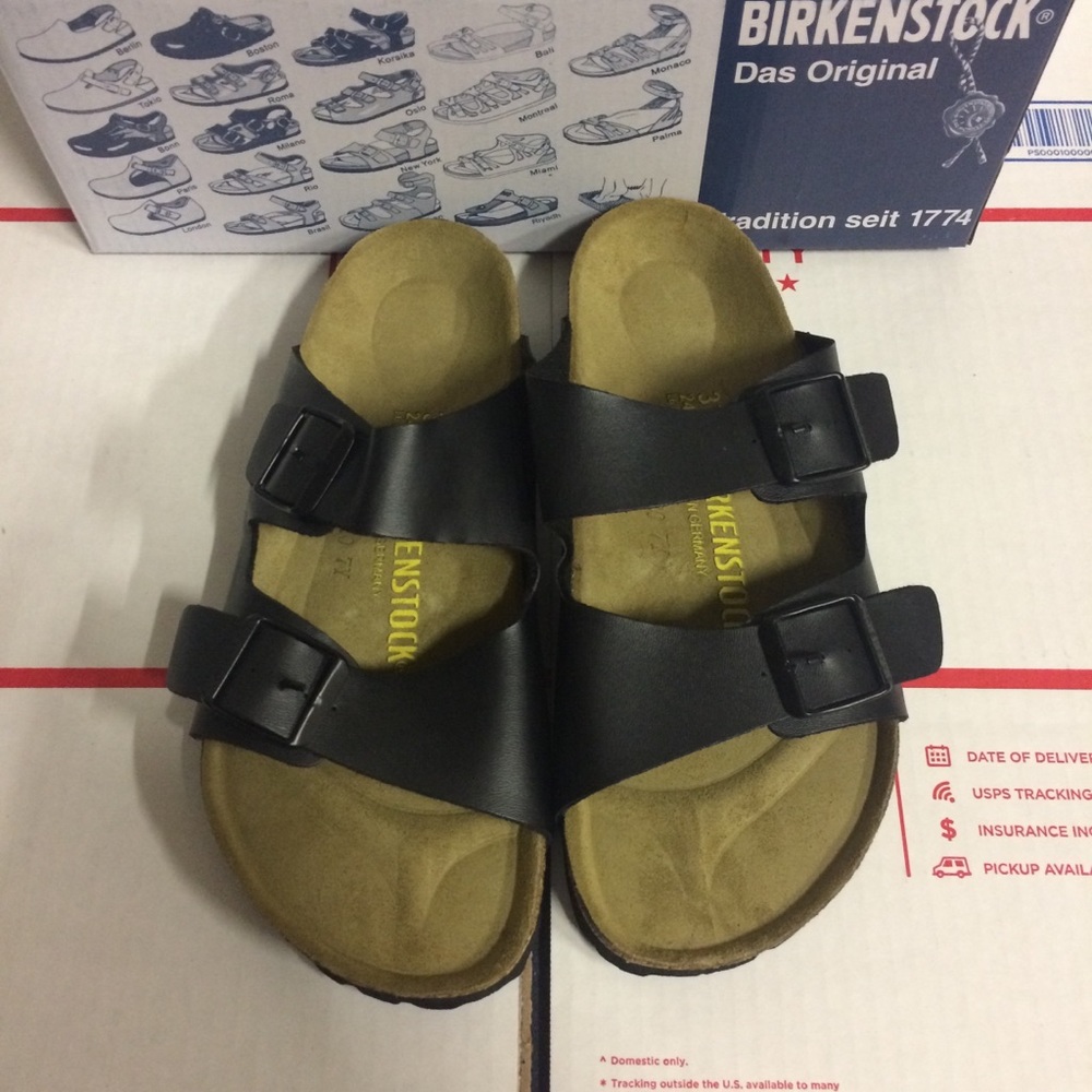 Birkenstock Black Arizona Sandals